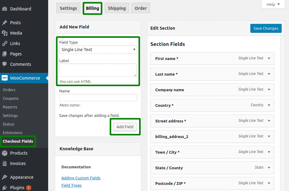 Woocommerce Custom Billing Fields Easy Method To Add Your Own