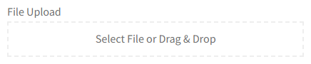 File Upload label
