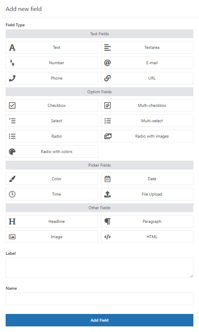 flexible checkout fields available fields