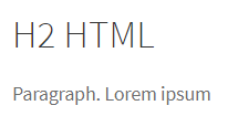 HTML field