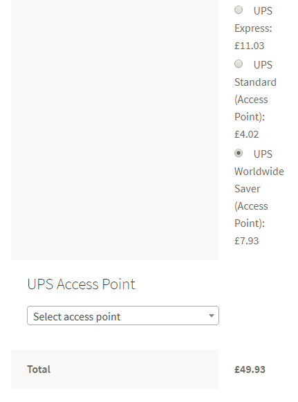 WooCommerce UPS Access Point - free plugin with Access Points (2018)