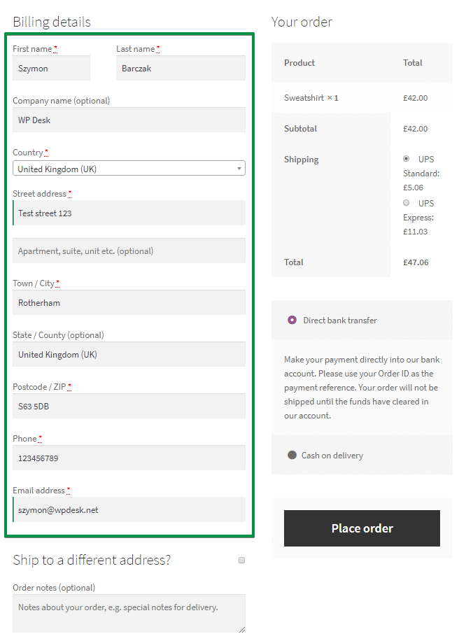 How to display extra fields to the WooCommerce checkout form?