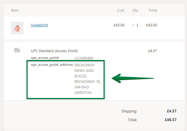 WooCommerce UPS Access Point - free plugin with Access Points (2018)