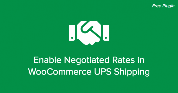 WooCommerce UPS negotiated rates