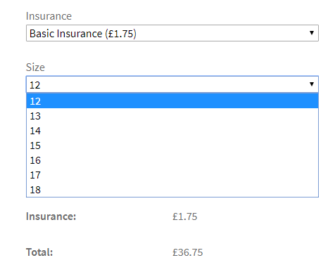 Product builder WooCommerce Flexible Product Fields