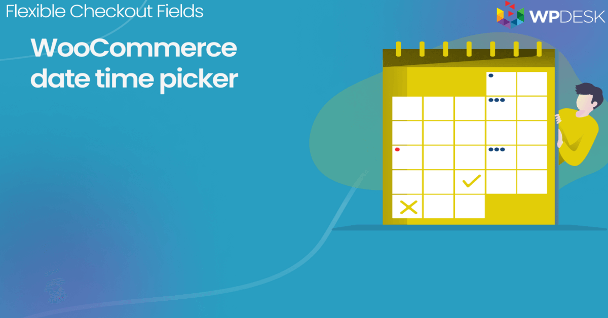 WooCommerce delivery date and time picker field