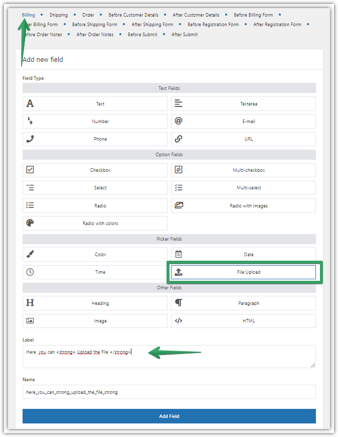 File Uploads in WooCommerce Checkout