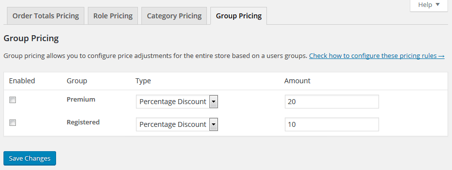 Price based on user group membership with Flexible Pricing WooCommerce