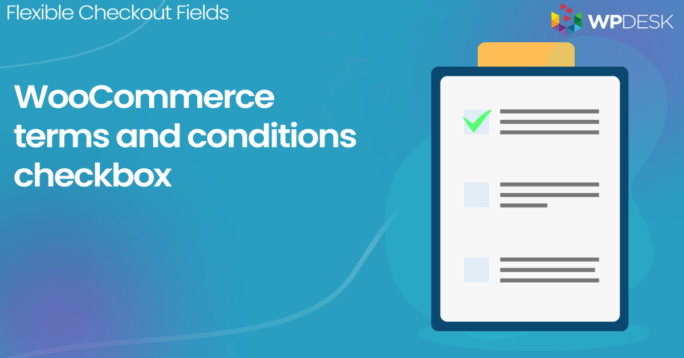 woocommerce checkout terms and conditions checkbox