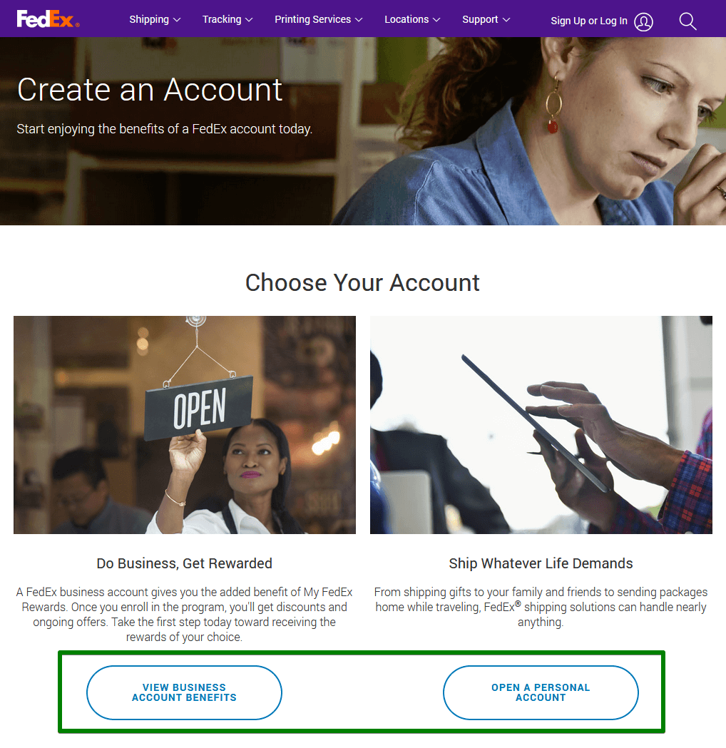 FedEx - How to Create an Online Account? – Intelligent Logistics