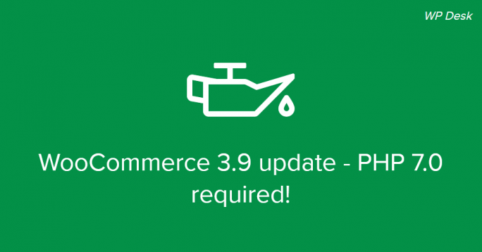 WooCommerce 3.9 update