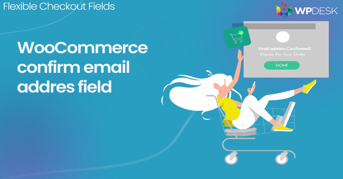 WooCommerce confirm email address field