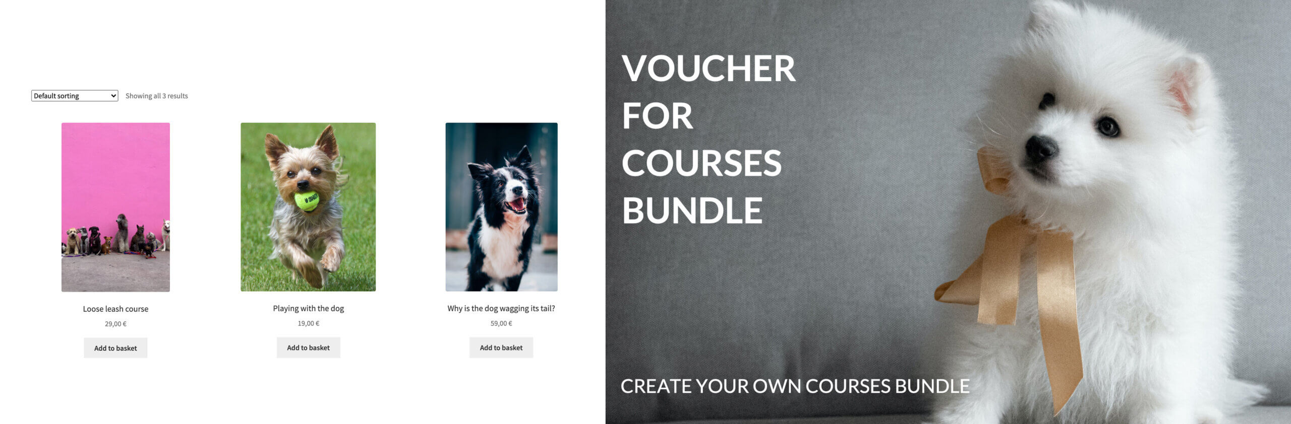 Vouchers in WooCommerce store with Flexible PDF Coupons WooCommerce