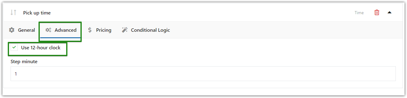 WooCommerce show delivery time settings