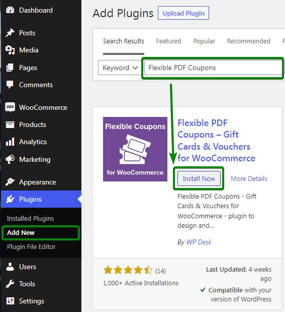 installing PDF coupons