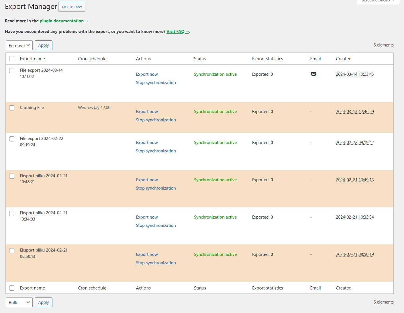 Dropshipping Export Orders for WooCommerce - export manager