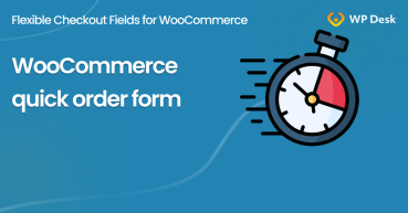 WooCommerce quick order form