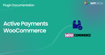 Active Payments WooCommerce - plugin documentation