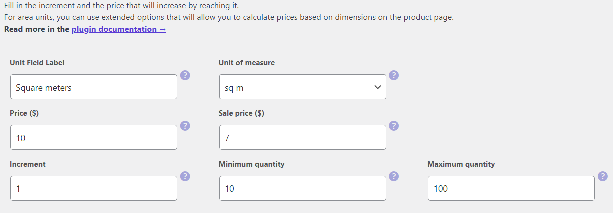 Flexible Quantity - Enable the new unit of measure for the Measurement Price Calculator in WooCommerce