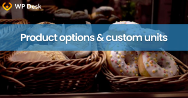 WooCommerce Personalized Product with options & custom units of measure