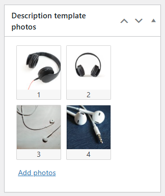 WooCommerce Allegro – description template images