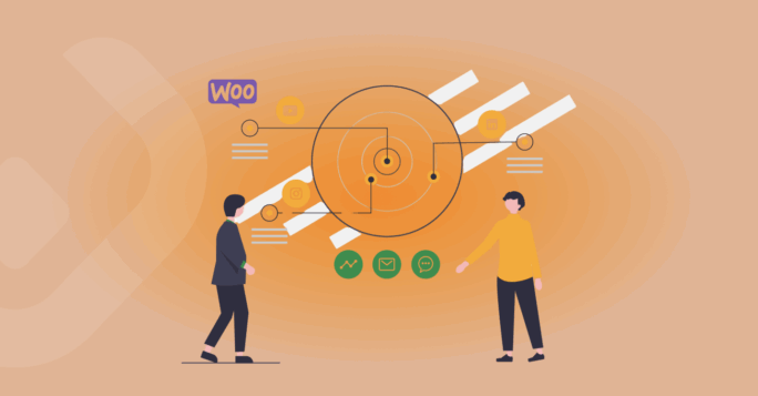 Illustration representing customizable service vouchers in WooCommerce and new revenue opportunities for online stores.