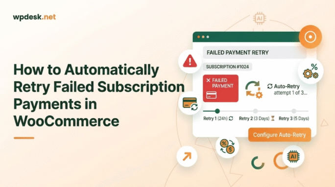 Payment retry schedule settings for WooCommerce subscriptions